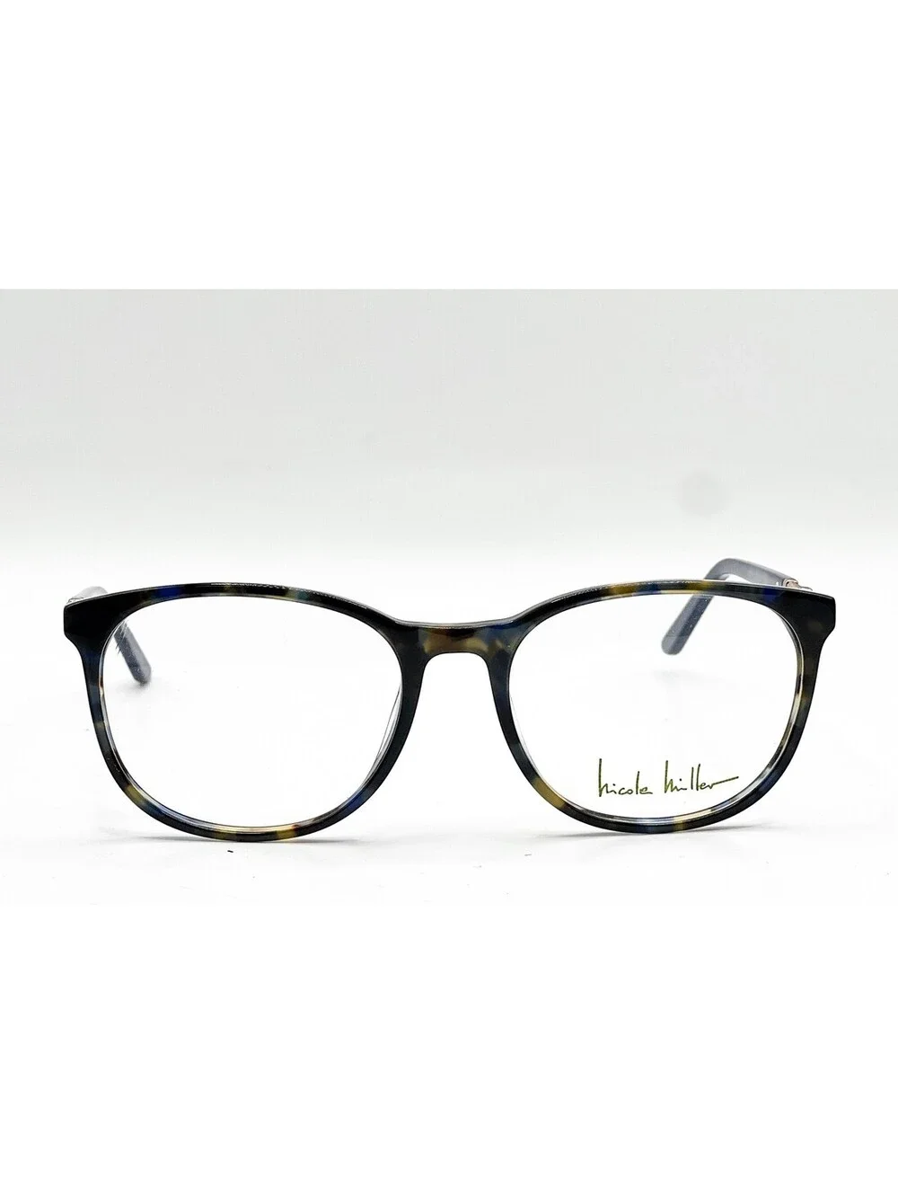 Nicole Miller Dove C03 Navy Tortoise Authentic Eyeglasses 52-17-135